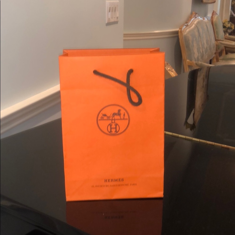 AUTHENTIC Hermès orange bag